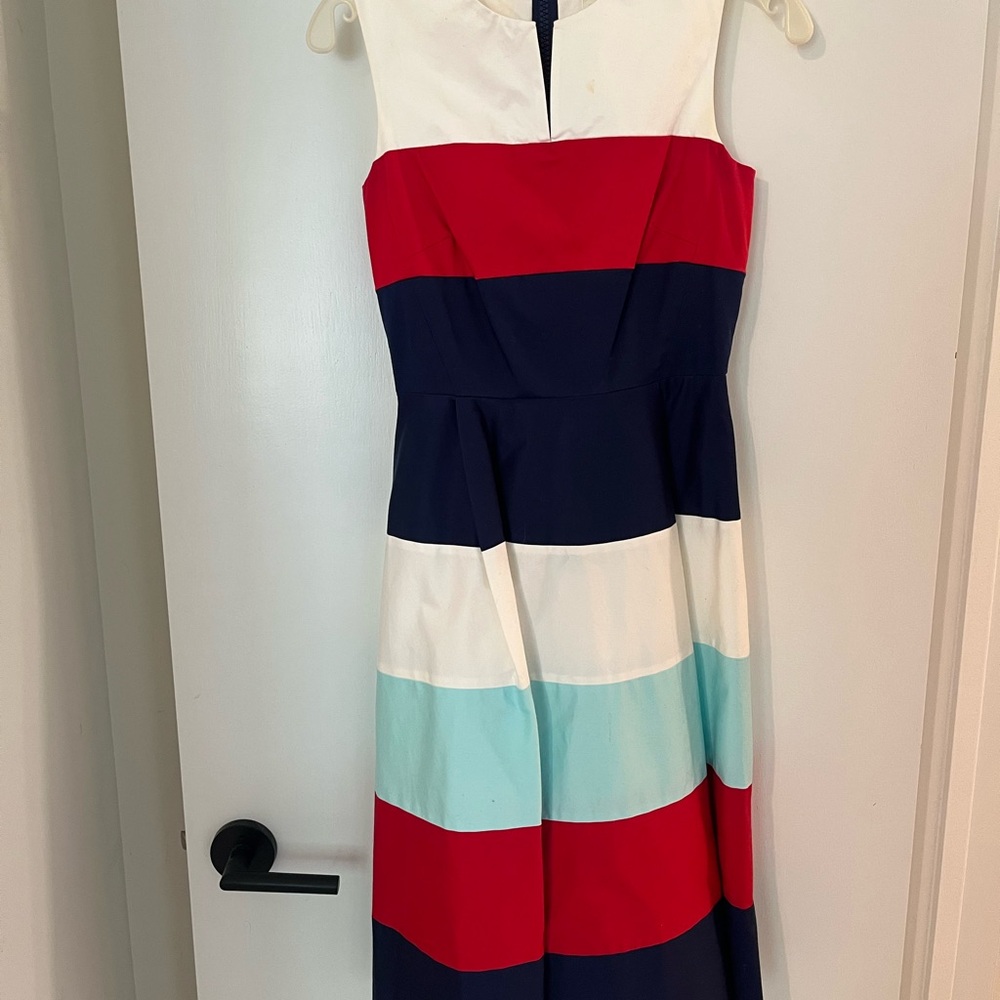 Kate Spade Red White and Blue Dress